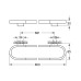 Рушникотримувач Grohe Selection (41058000)