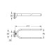Подвійний тримач для рушників Grohe Selection (41059000)