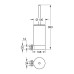 Єршик для унітазу Grohe Selection (41076000)