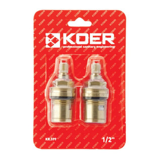 Кран-букси KOER KR.599 комплект (2 шт) кераміка MF-1/2