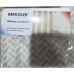 Шторка для ванної Mixxus SCT-005-180x180 з поліестеру з вбудованими кільцями (Візерунок сірий) (AC0646)