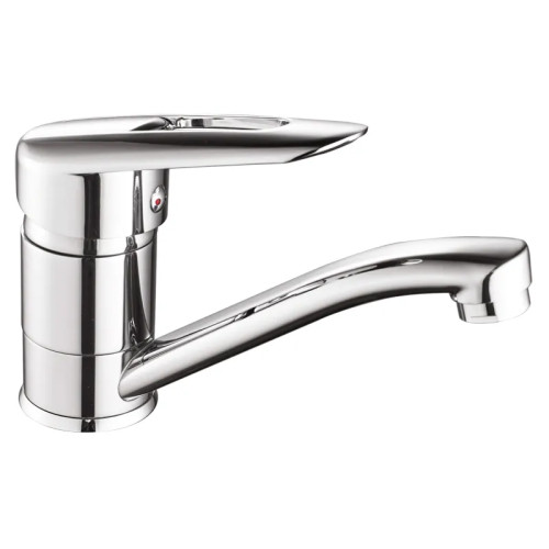 Змішувач для умивальника HAIBA DISK 555-15CM NUT (Колір хром) (HB0058)