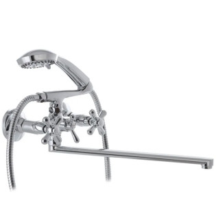 Змішувач для ванни HAIBA DOMINOX 143 (Колір хром) (HB0070)