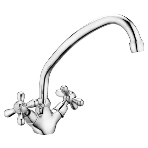 Смеситель для кухни HAIBA DOMINOX 271 NUT (Цвет хром) (HB0078)