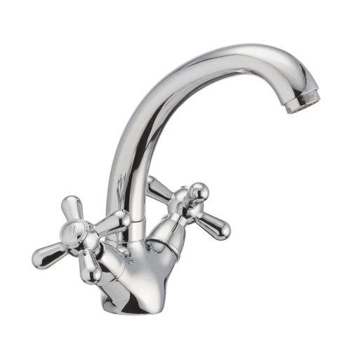Змішувач для умивальника HAIBA DOMINOX 272 (Колір хром) (HB0080)