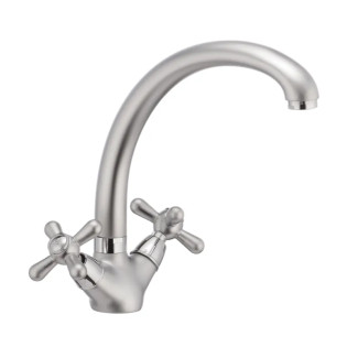 Змішувач для кухні HAIBA DOMINOX 273 SATIN (Колір сатин) (HB0083)