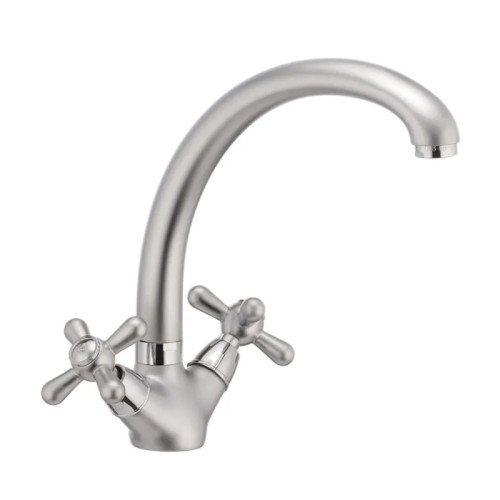 Змішувач для кухні HAIBA DOMINOX 273 SATIN (Колір сатин) (HB0083)