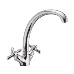 Смеситель для кухни HAIBA DOMINOX 273 (Цвет хром) (HB0084)