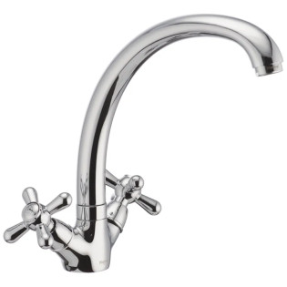 Змішувач для кухні HAIBA DOMINOX 273 NUT (Колір хром) (HB0085)