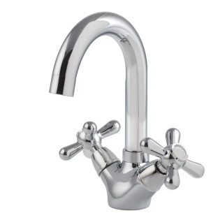 Смеситель для умывальника HAIBA DOMINOX 274 (Цвет хром) (HB0087)