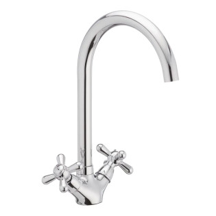 Змішувач для кухні HAIBA DOMINOX 275 NUT (Колір хром) (HB0091)