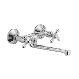 Змішувач для кухні настінний HAIBA DOMINOX 361 (Колір хром) (HB0094)
