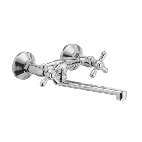 Смеситель для кухни настенный HAIBA DOMINOX 361 (Цвет хром) (HB0094)