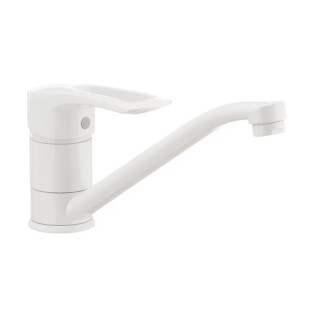 Змішувач для кухні HAIBA HANSBERG 004 WHITE (Колір білий) (HB0182)