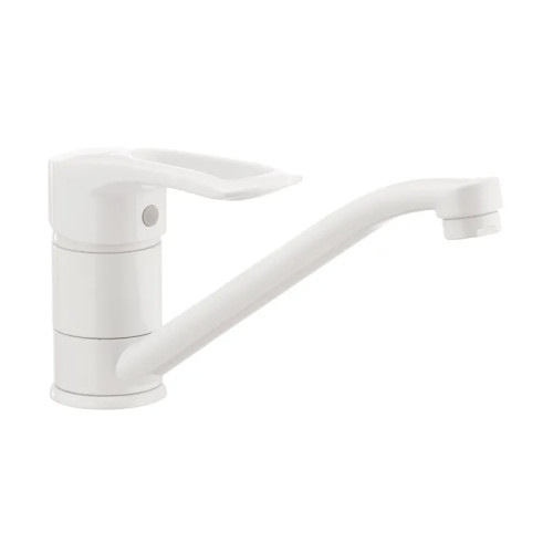 Змішувач для кухні HAIBA HANSBERG 004 WHITE (Колір білий) (HB0182)
