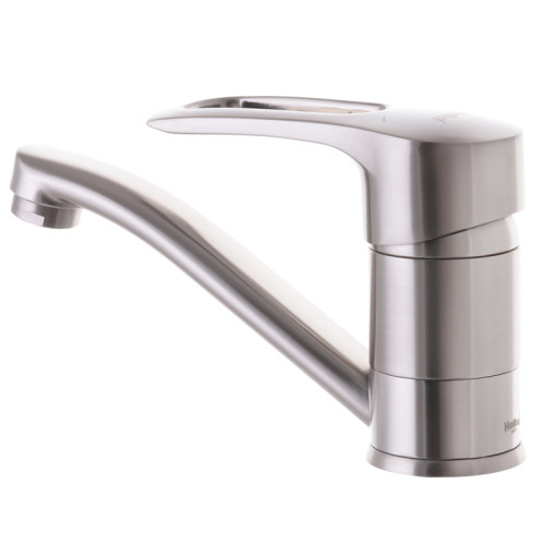 Змішувач для умивальника HAIBA HANSBERG 004-15CM SS COLOR (Колір нерж) (HB0190)