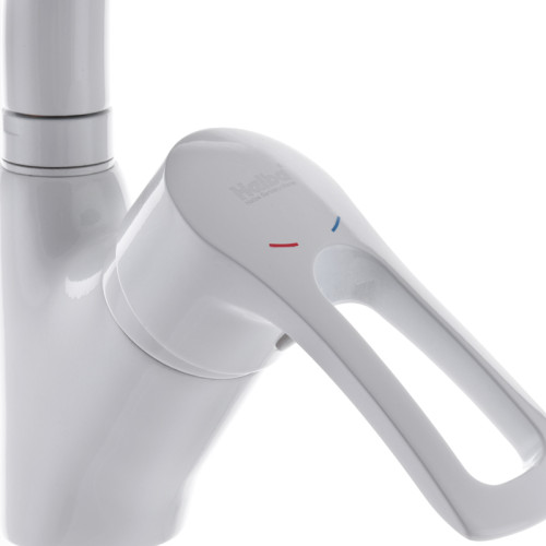 Змішувач для кухні HAIBA HANSBERG 011 WHITE (Колір білий) (HB0202)