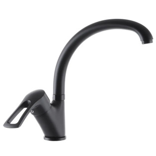 Змішувач для кухні HAIBA HANSBERG 777 NUT BLACK (Колір чорний) (HB0216)