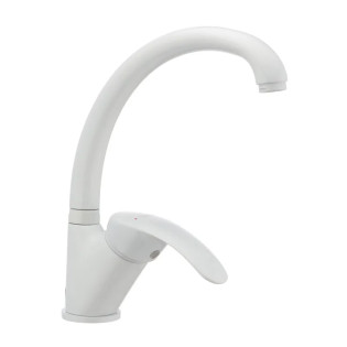 Змішувач для кухні HAIBA MARS 777 NUT WHITE (Колір білий) (HB0275)