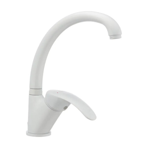 Змішувач для кухні HAIBA MARS 777 NUT WHITE (Колір білий) (HB0275)
