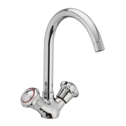 Змішувач для кухні HAIBA MEGA 275 (Колір хром) (HB0291)