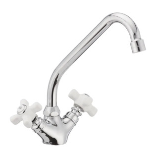 Змішувач для кухні HAIBA ODYSSEY 271 NUT (Колір хром) (HB0308)