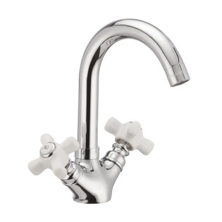 Змішувач для умивальника HAIBA ODYSSEY 274 NUT (Колір хром) (HB0314)