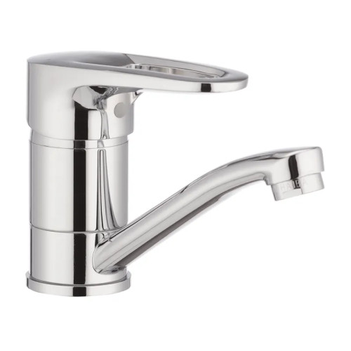 Змішувач для умивальника HAIBA OPUS 555-15CM NUT (Колір хром) (HB0336)