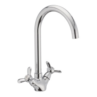 Смеситель для кухни HAIBA VILTA 275 (Цвет хром) (HB0390)