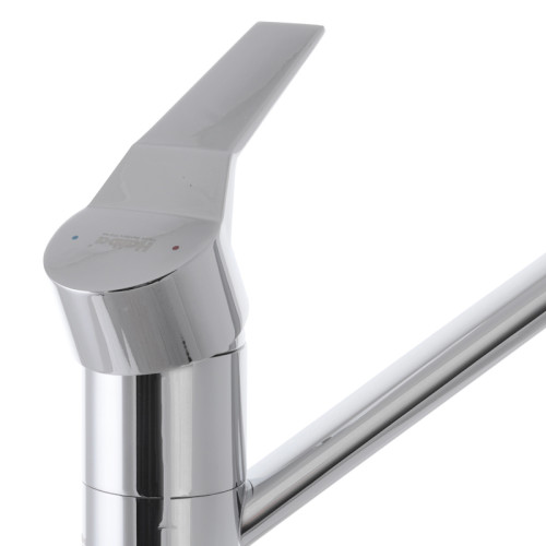 Змішувач для кухні HAIBA ZEON 555 NUT (Колір хром) (HB0413)