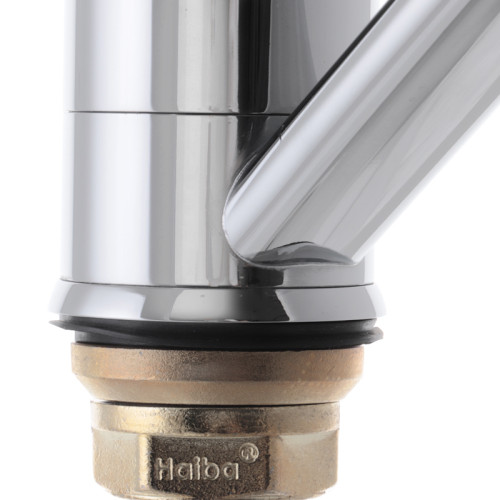 Змішувач для кухні HAIBA ZEON 555 NUT (Колір хром) (HB0413)