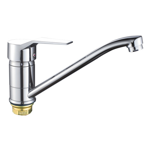Змішувач для кухні HAIBA ZEON 555 NUT (Колір хром) (HB0413)