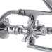 Змішувач для ванни HAIBA ZEUS 140 RUBBER EURO (Колір хром) (HB0419)