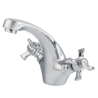 Змішувач для умивальника HAIBA ZEUS 161 (Колір хром) (HB0425)