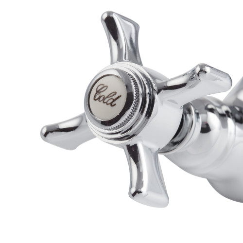 Змішувач для умивальника HAIBA ZEUS 272 NUT (Колір хром) (HB0432)