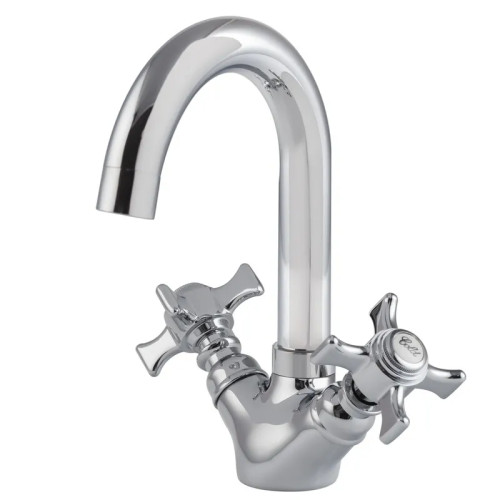 Змішувач для умивальника HAIBA ZEUS 274 NUT (Колір хром) (HB0436)