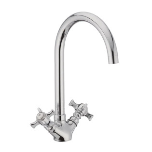 Змішувач для кухні HAIBA ZEUS 275 (Колір хром) (HB0437)