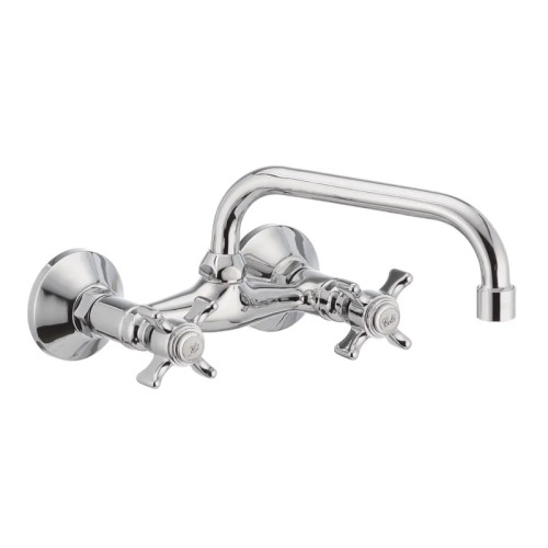 Змішувач для кухні настінний HAIBA ZEUS 361-G (Колір хром) (HB0440)
