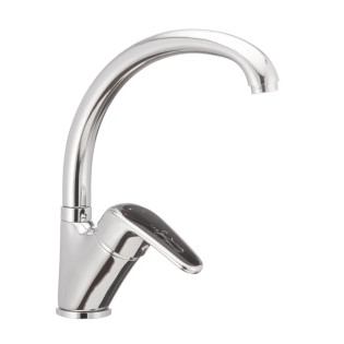 Смеситель для кухни HAIBA MAGIC 777 NUT BLACK (Цвет хром) (HB0660)