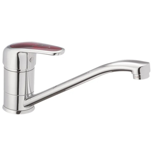 Змішувач для кухні HAIBA MAGIC 555 NUT RED (Колір хром) (HB0669)