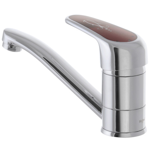 Змішувач для умивальника HAIBA MAGIC 004-15CM RED (Колір хром) (HB0690)