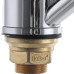 Смеситель для умывальника HAIBA COSMOS 555-15CM NUT (Цвет хром) (HB0794)
