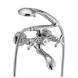 Змішувач для ванни HAIBA DOMINOX 142 EURO (Колір хром) (HB0905)