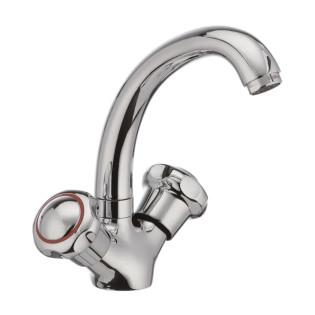 Змішувач для умивальника HAIBA MEGA 272 (Колір хром) (HB0914)