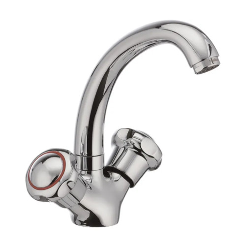 Змішувач для умивальника HAIBA MEGA 272 (Колір хром) (HB0914)