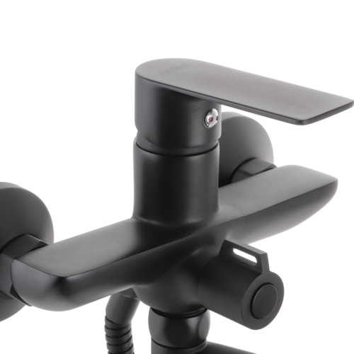 Змішувач для ванни HAIBA ALEX 006 EURO BLACK (Колір чорний) (HB3925)