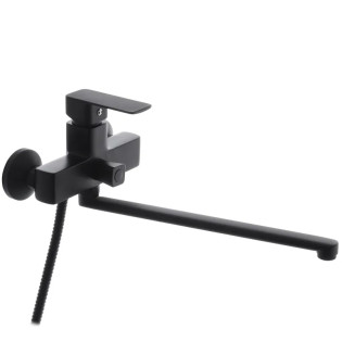 Змішувач для ванни HAIBA KUBUS 006 EURO BLACK (Колір чорний) (HB3931)