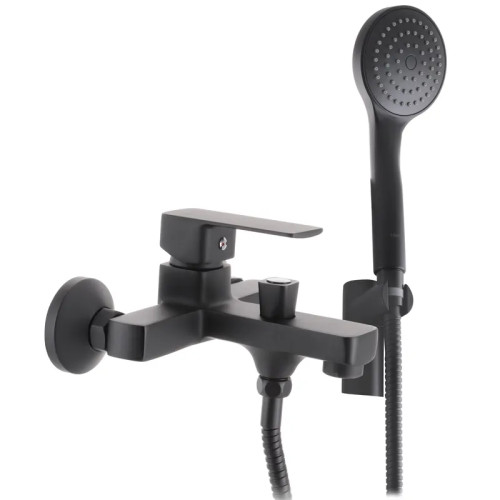 Змішувач для ванни HAIBA KUBUS 009 EURO BLACK (Колір чорний) (HB3932)