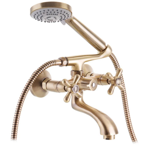 Змішувач для ванни HAIBA DOMINOX 142 EURO BRONZE (Колір бронза) (HB3938)