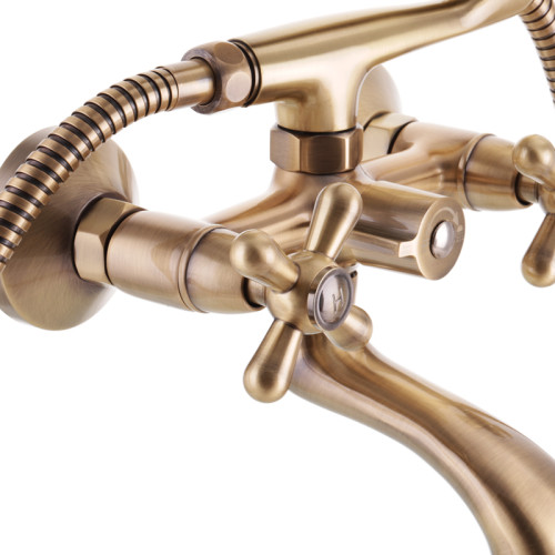 Змішувач для ванни HAIBA DOMINOX 142 EURO BRONZE (Колір бронза) (HB3938)